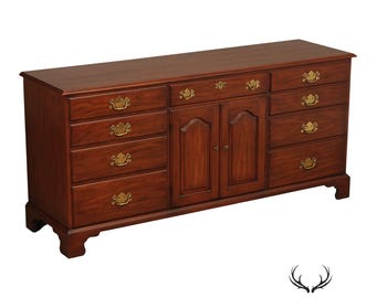 Henkel Harris Vintage Cherry Triple Dresser