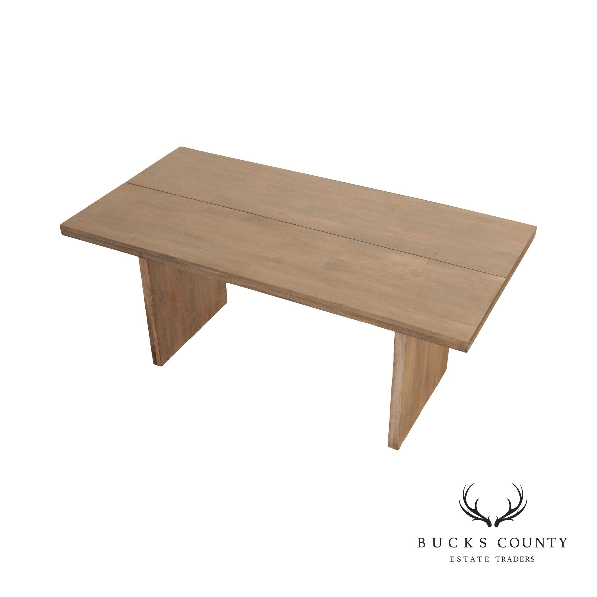 West Elm Rustic Contemporary hayden Dining Table photo pic