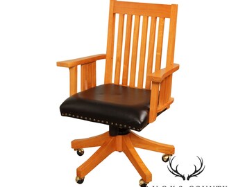 Mission Style Desk Chair - Etsy