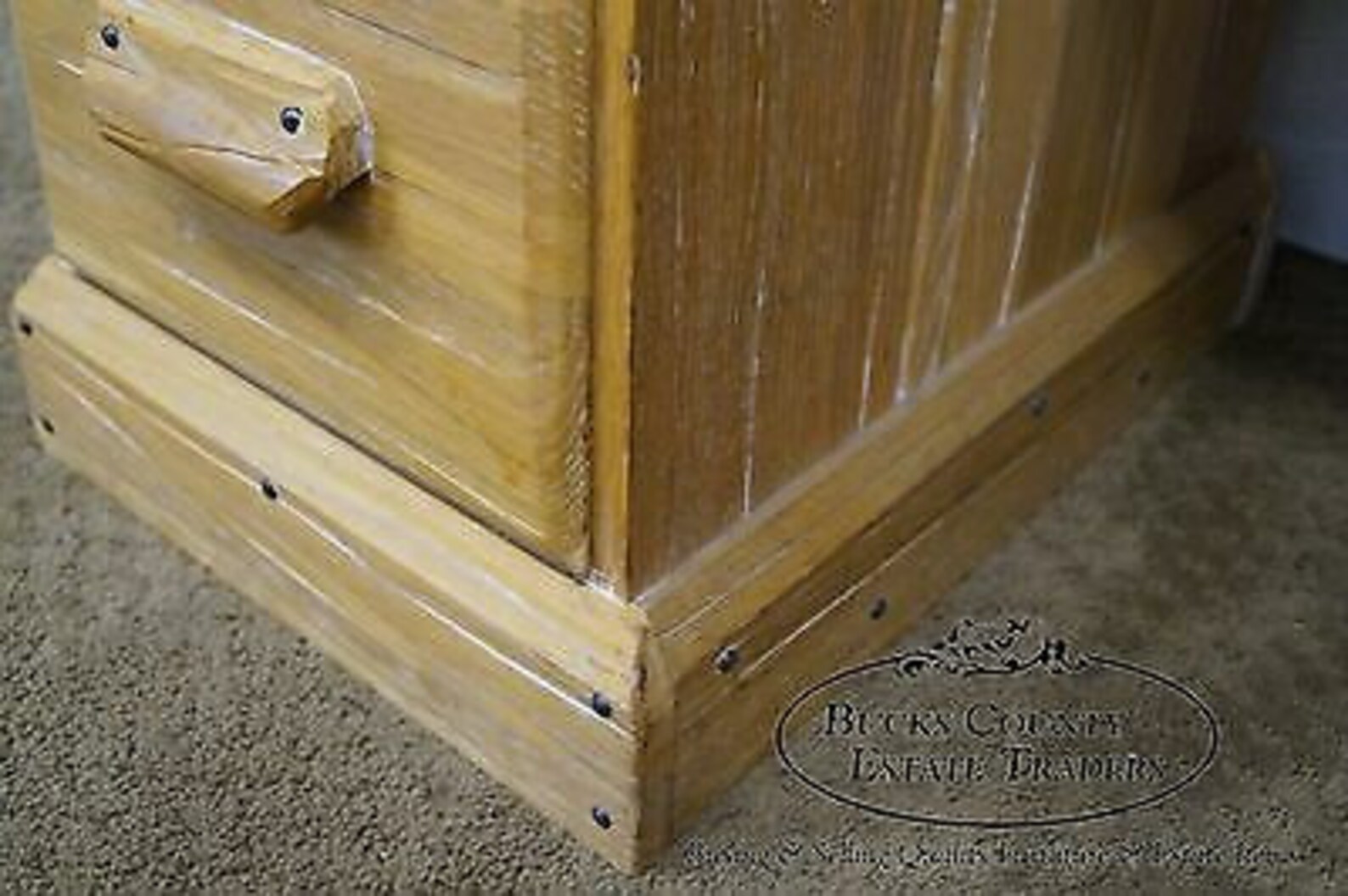 Brandt Ranch Oak Vintage Kneehole Writing Desk Etsy