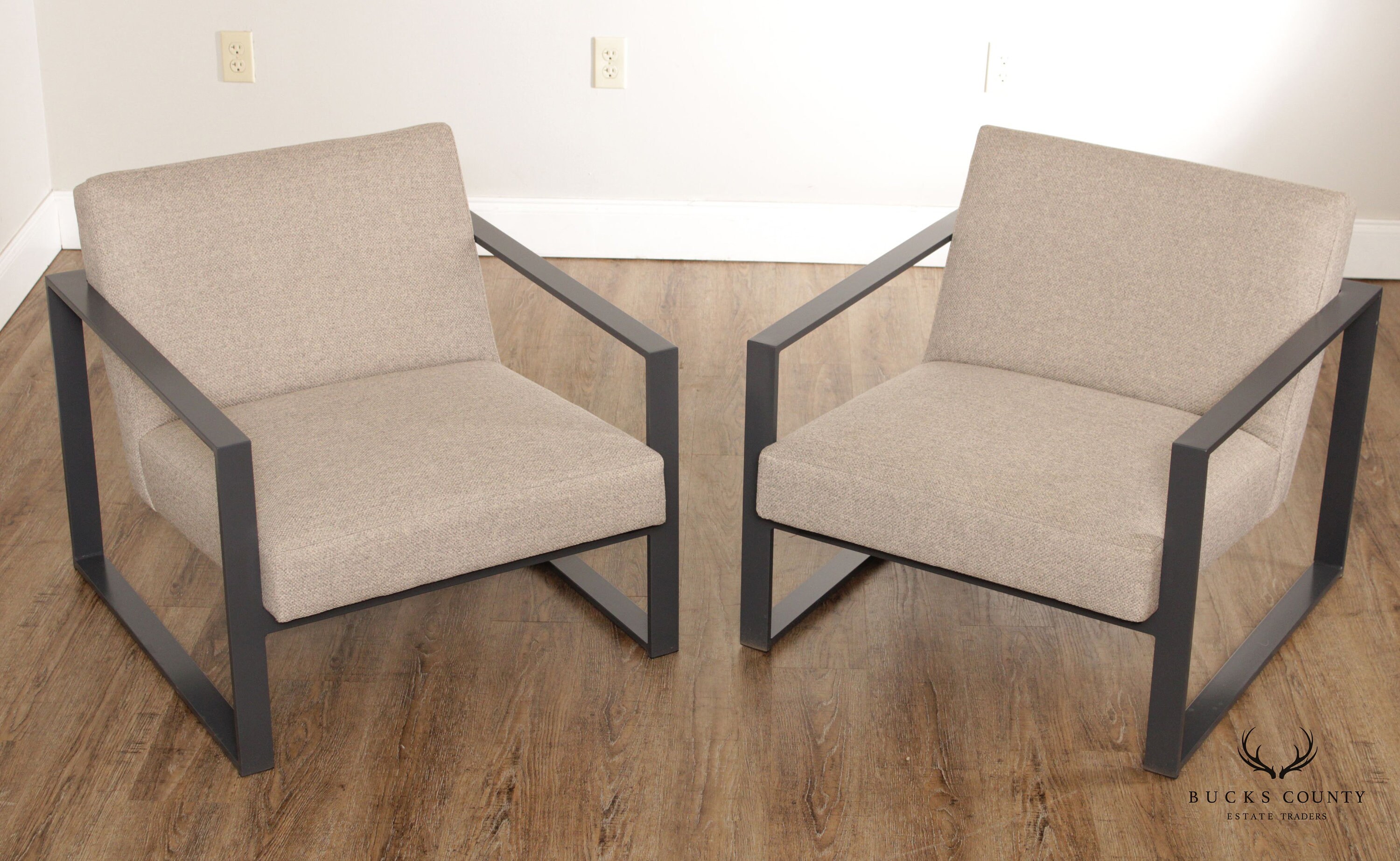 Mid Century Modern Style Pair of CB2 Specs Lounge Chairs Etsy UK