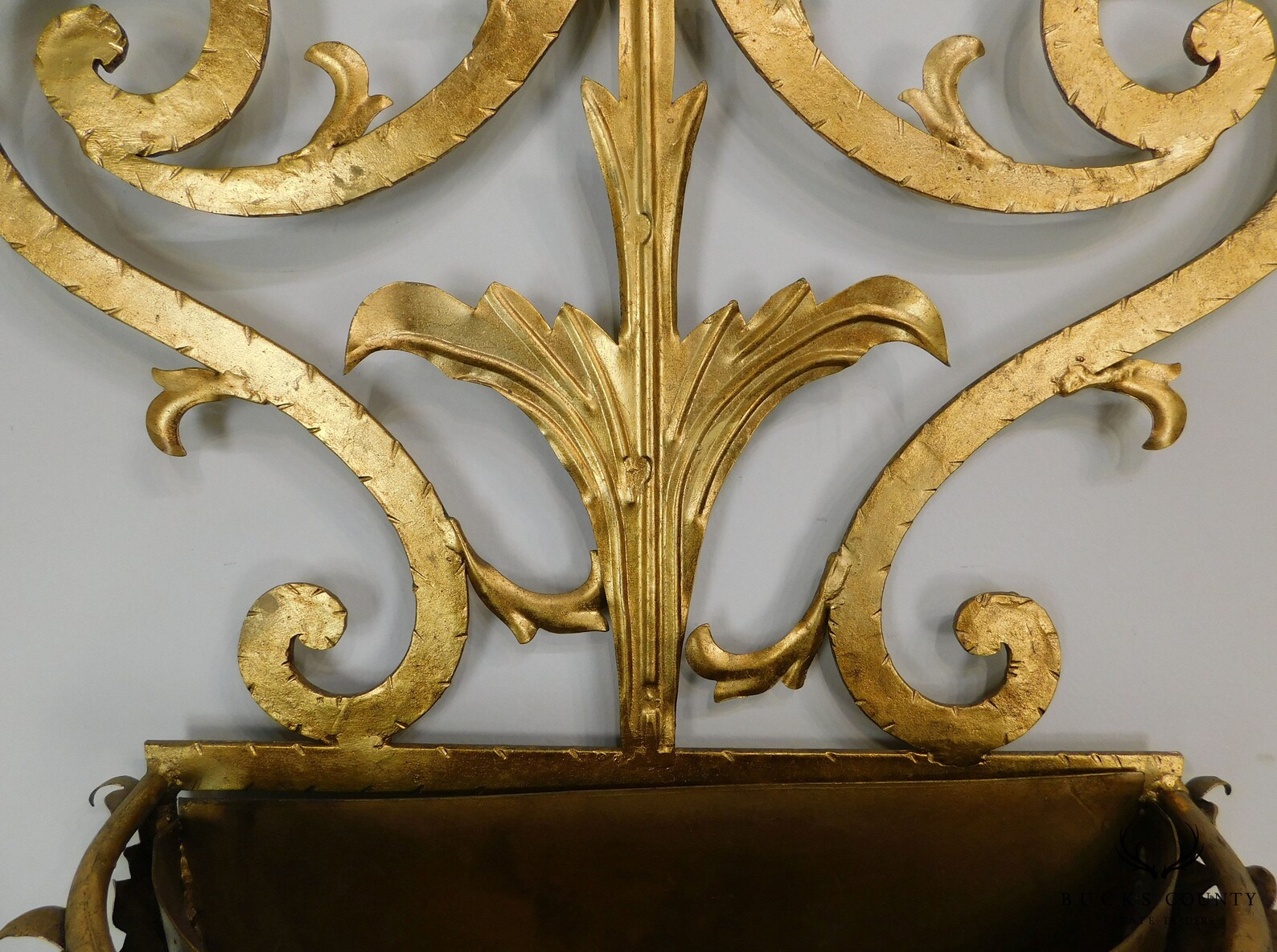 1950's Italian Gilt Metal Rococo Planter - Etsy