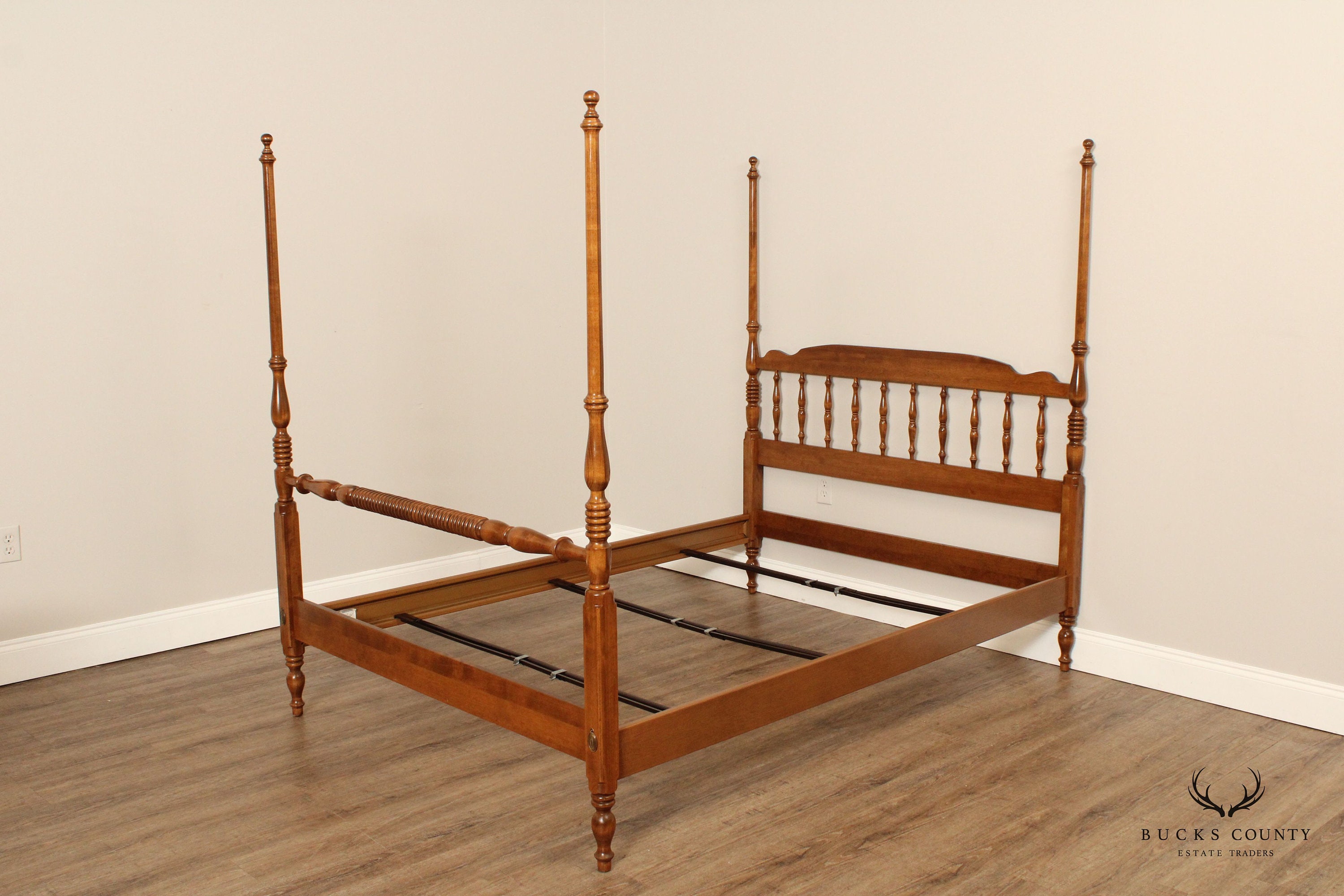 Ethan Allen Vintage Maple Full-size Poster Bed - Etsy