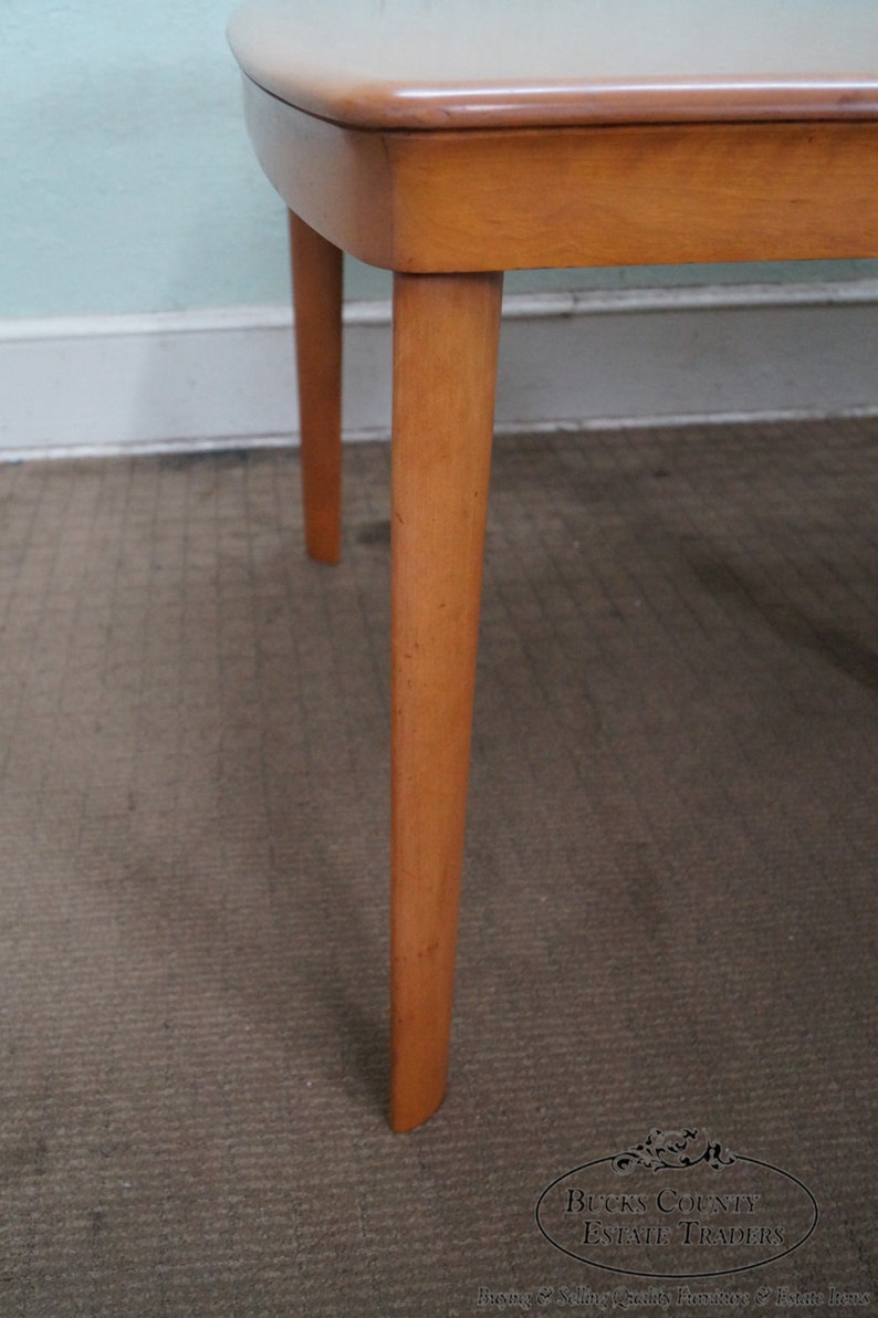 Heywood Wakefield Champagne Finish Mid Century Modern Dining Etsy