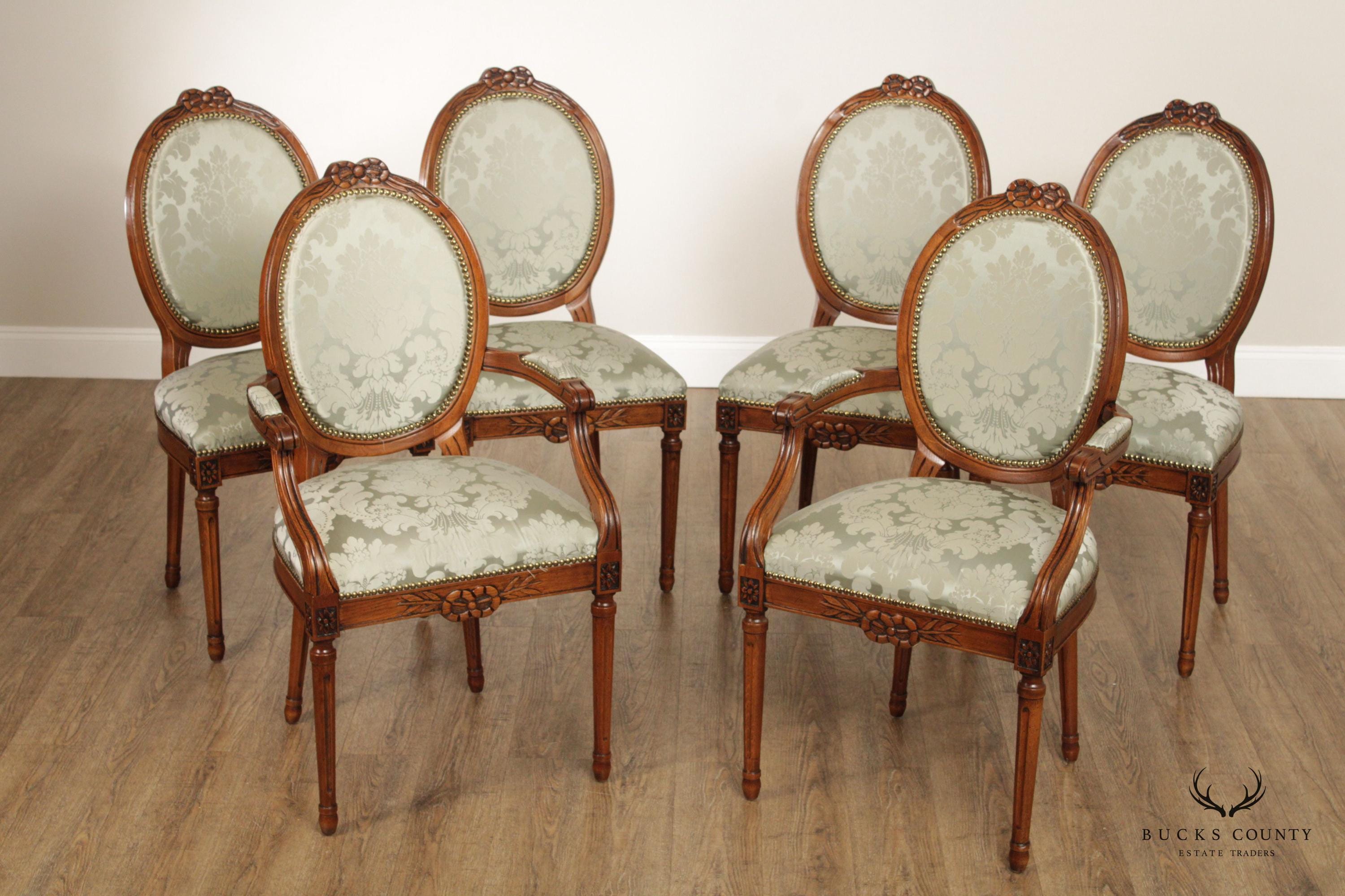 Oval Back Louis Carver Chair X Louise Wood And Rattan Back Dining