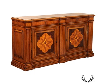 Ethan Allen 'Lombard' Marquetry Inlaid Sideboard