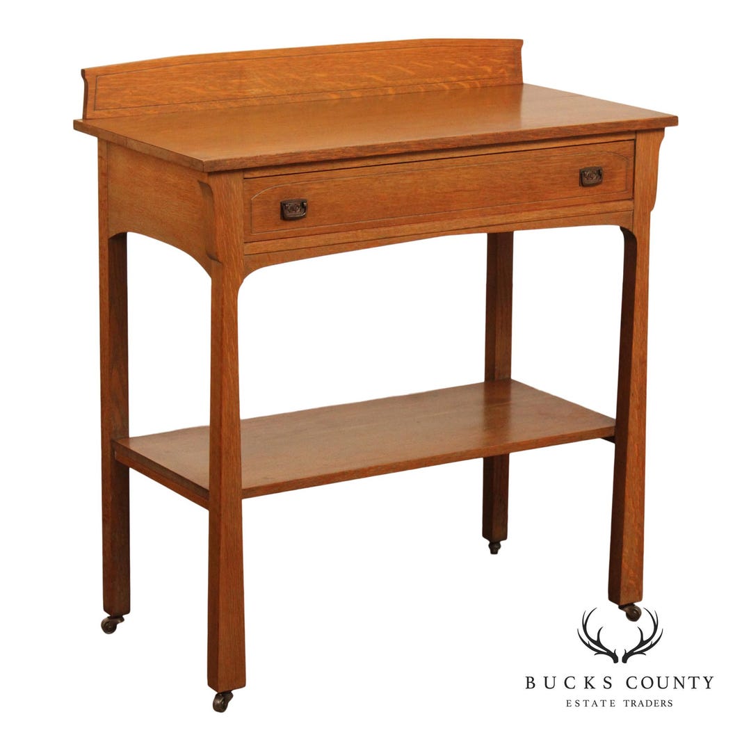 J.K. Rishel Furniture Co. Antique Mission Oak Server - Etsy