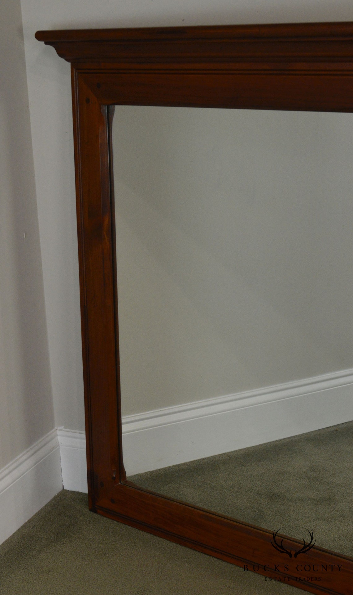 Ethan Allen Country Craftsman Collection Pine Mirror Etsy