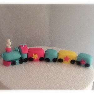 Fondant Train Topper image 1