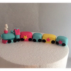 Fondant Train Topper image 2