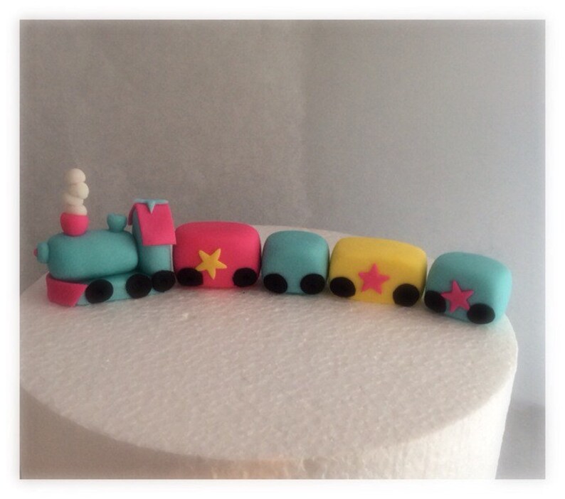 Fondant Train Topper image 2