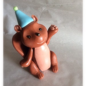 Fondant Squirrel Fondant Cake Topper