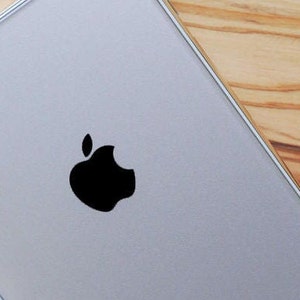 Black Color Changer Overlay for Apple iPhone 14 Logo Vinyl Sticker Decal