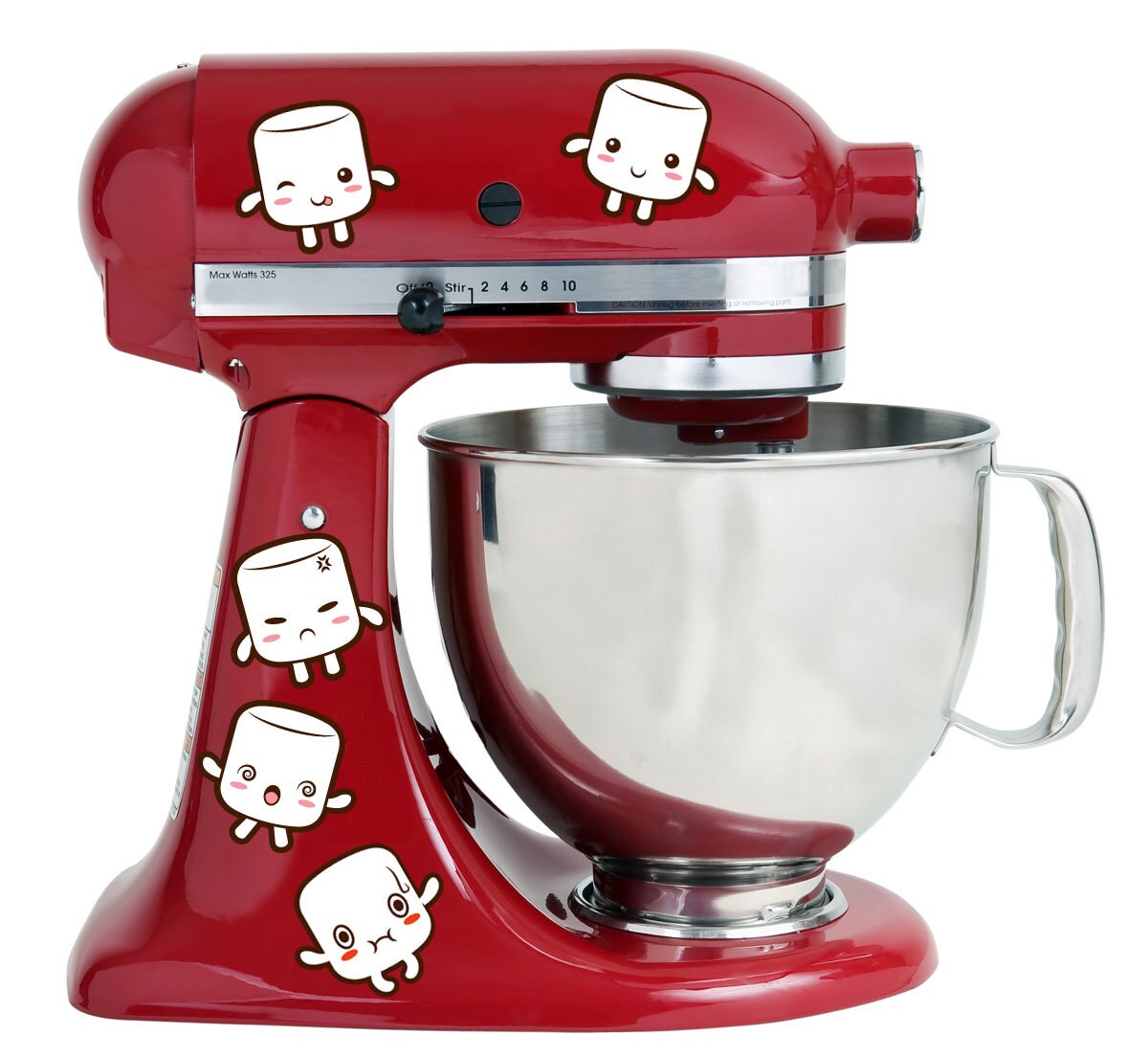 Tasty Marshmallows Kitchenaid Mixer Mixing Machine Decal Art Etsy