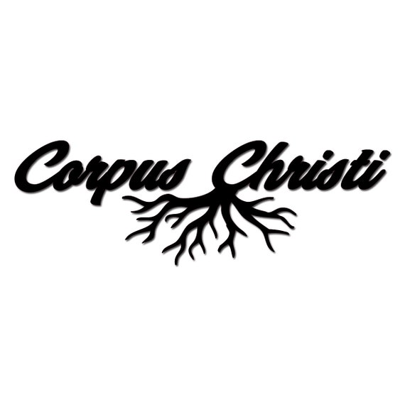 Corpus Christi Texas Roots Hometown City Vinyl Decal for Cars Etsy