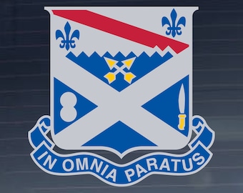 US Army Division - 18th Infantry Regiment Indoor Outdoor Vinyl Decal - Multiple Sizes available