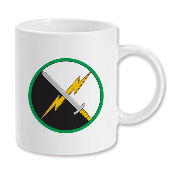 1st Information Operations Command Military 11 ounce Ceramic Coffee Mug  Teacup
