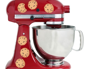 Chocolate Chip Cookies Yummy Treats Kitchenaid Decal Kit Mixer Machine Art Wrap