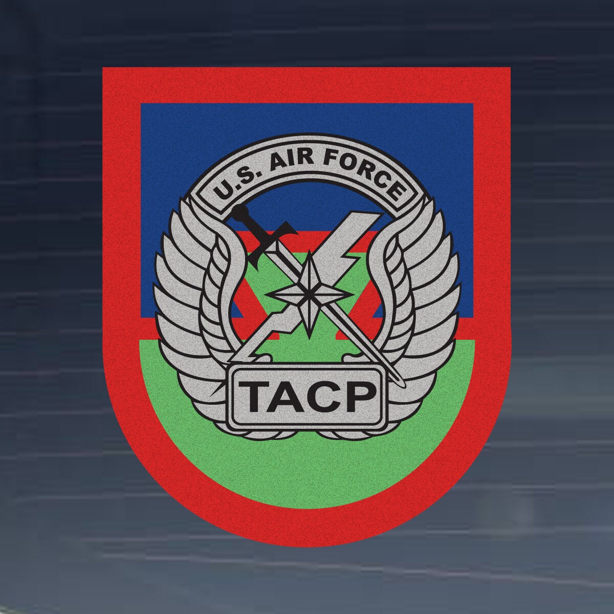US Air Force TACP Vinyl Wall Decal – Military Sticker, Custom Made Per Order