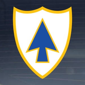 アメリカ陸軍師団 - 第 26 歩兵連隊 屋内屋外用ビニール デカール - 複数のサイズをご用意