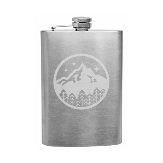 8oz Abide Stainless Steel Flask 8oz Abide Stainless Steel Flask