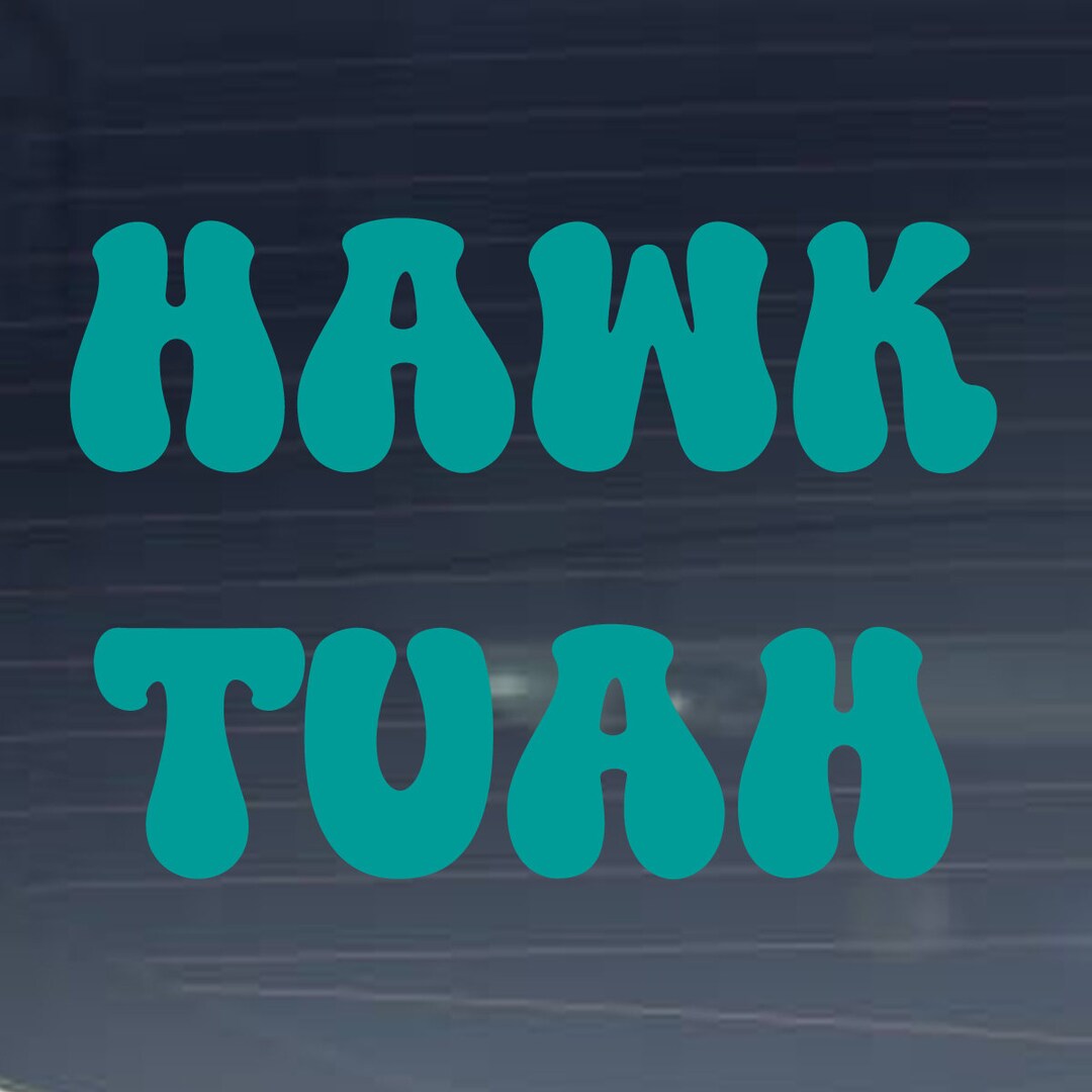 Hawk Tua Sticker Hawk Tuah Sticker 'spit on That Thing' Bumper Window Helmet Water ...