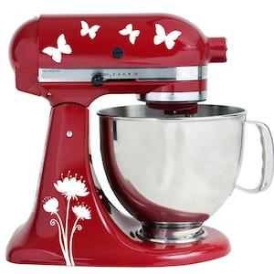 Flying Butterflies Kitchenaid Mixer Mixing Machine Decal Art Wrap