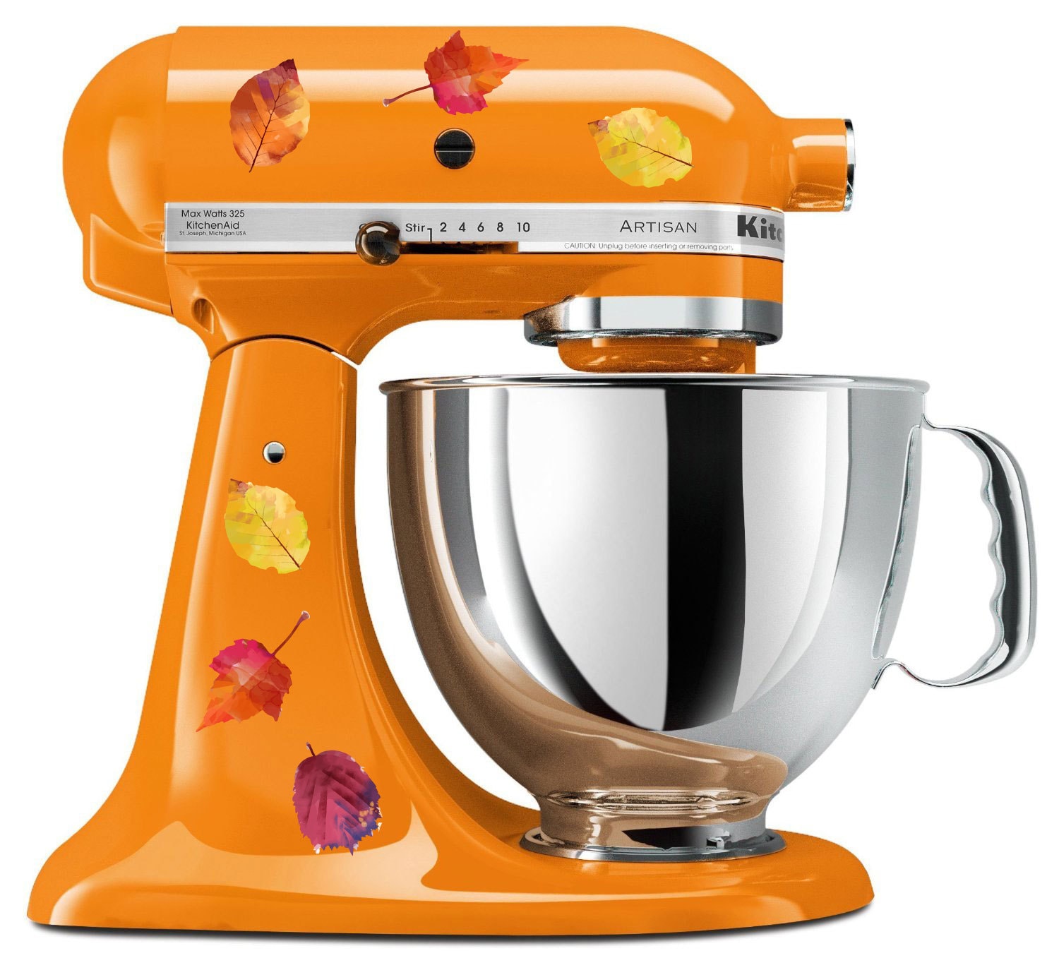 Colored Leaves Fall Full Color Kitchenaid Mixer Mixing Machine Etsy
