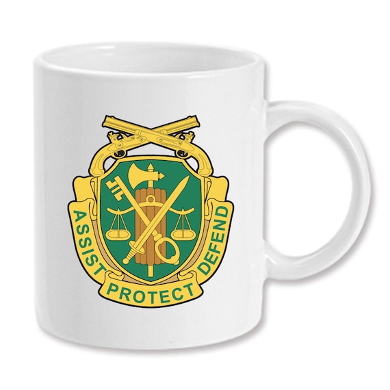 Military Police Corps Insignia 11 ounce Ceramic Coffee Mug Teacup