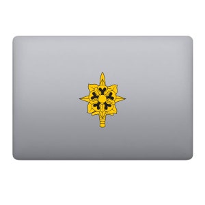 US Army Division Military Intelligence Emblem Full Color Vinyl Decal Indoor Outdoor Vinyl Decal Multiple Sizes image 2