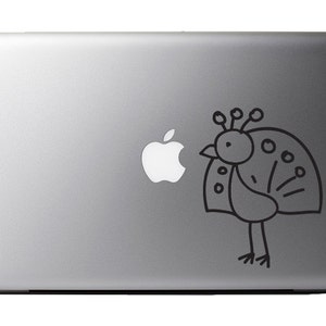 Vinyl Decal for Apple MacBook Dell Laptops Many colors and sizes available Good Vibes Only Text in Square
