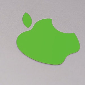Lime Green Color Changer Overlay for Apple iPhone 11, Pro, Pro Max Logo Vinyl Sticker Decal