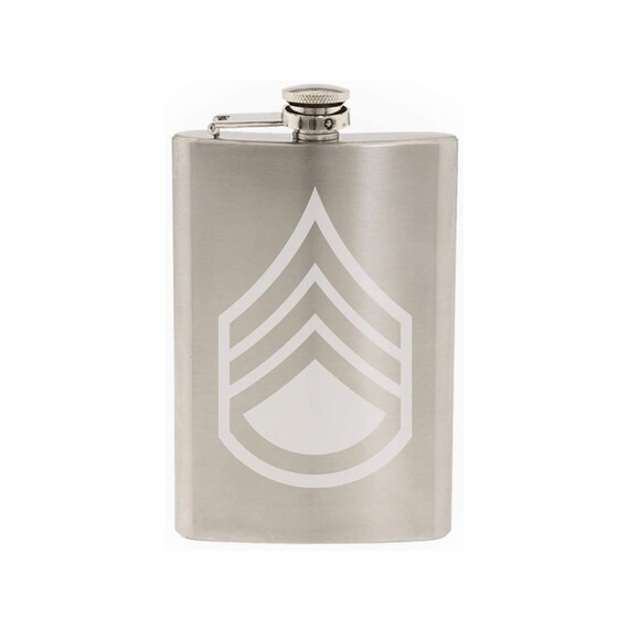 8oz Staff Stainless Steel Flask 8oz Staff Stainless Steel Flask