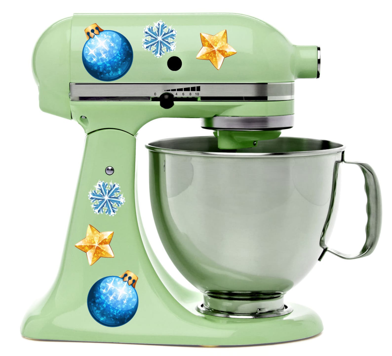 Christmas Tree Ornaments Decoration Holiday Kitchenaid Decal Etsy