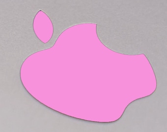 Baby Pink Color Changer Logo Overlay for the new Apple Retina 12" Macbook Vinyl Sticker Decal