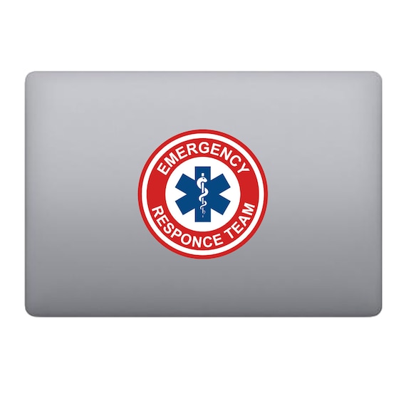 Emergency Response Team Decal - Emergency Sticker - 2