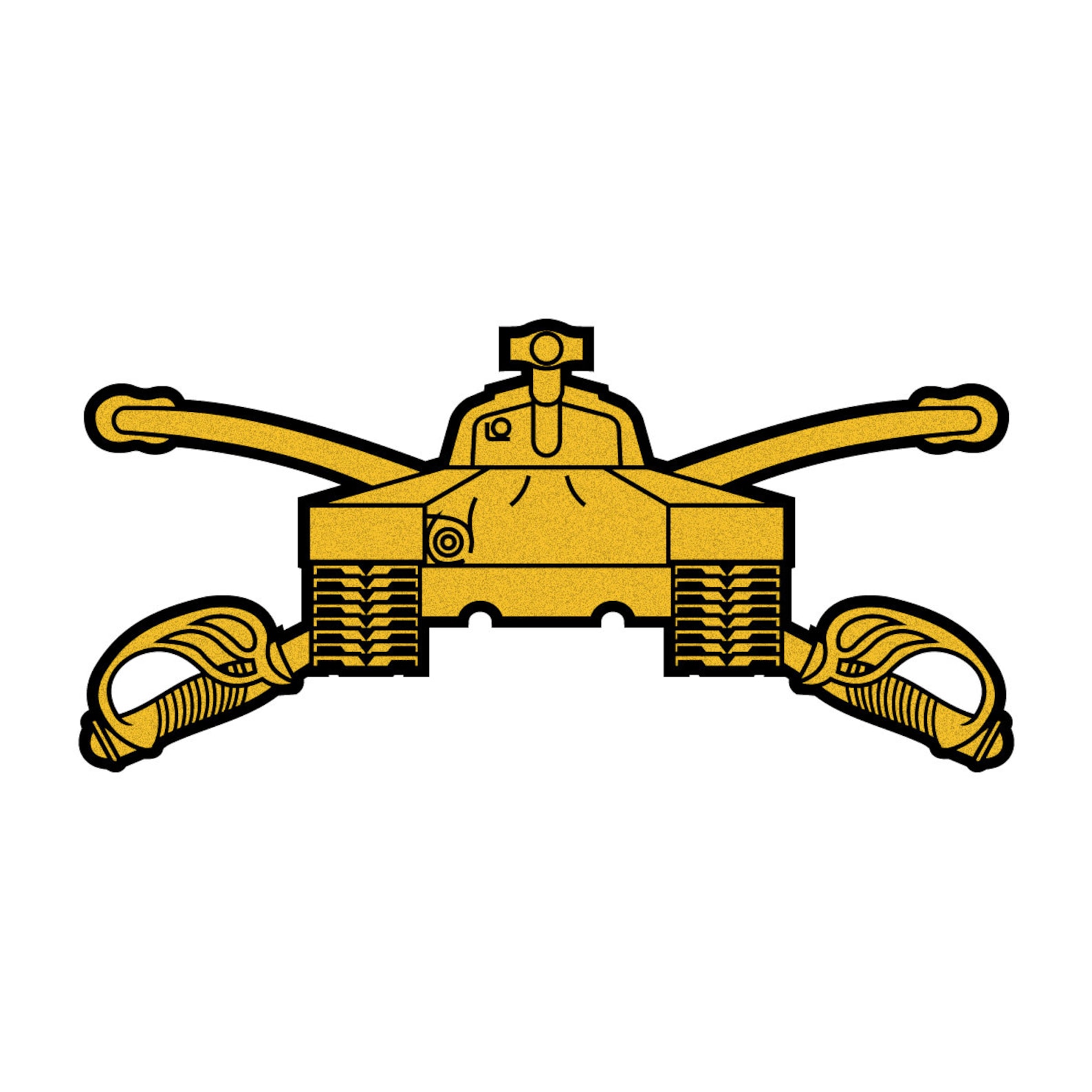 US Army Division Armor Branch Emblem Reflective Indoor Etsy