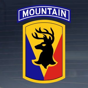 アメリカ陸軍師団 - 第 86 歩兵連隊 SSI フルカラー ビニール デカール 屋内屋外用ビニール デカール - 複数のサイズ