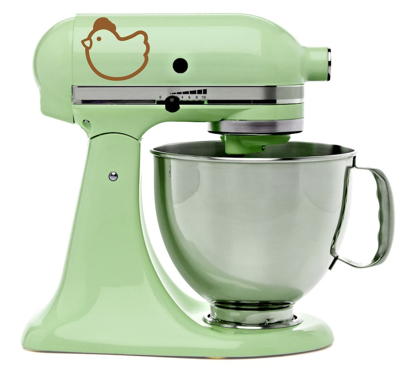 Cute Chicken Kitchenaid Mixer Mixing Machine Decal Art Wrap Etsy