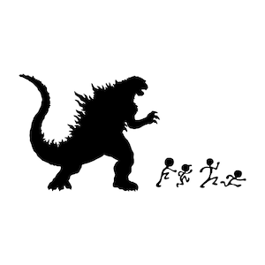 Godzilla 7.3L Decal/sticker 4x4 