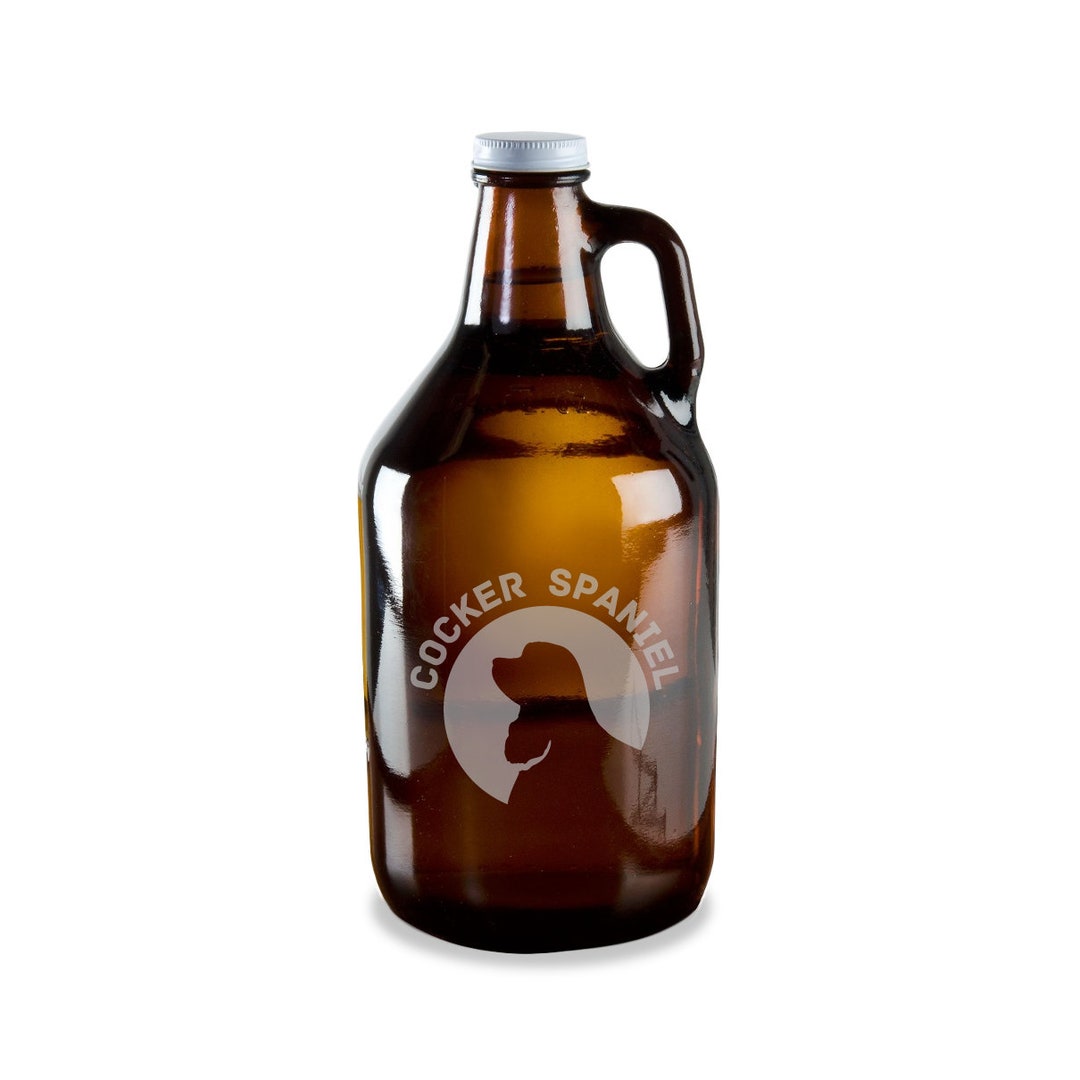 Cocker Spaniel Dog Breed Pride 64 Ounce Beer Wine Growler - Etsy