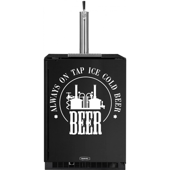 vintage ice cold beer sign Stock Photo