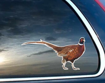 Pheasant - Vinyl Decal for Laptop,  Windows, Glass and Cars Sticker