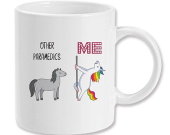 Otros paramédicos, Unicornio básico, Yo unicornio glamoroso 11 onzas taza de té de café de cerámica