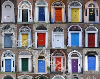 Doors of Dublin Ireland Photograph / Doors of Dublin Puzzle