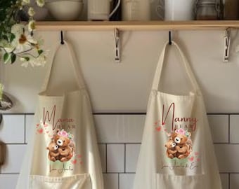 Personalised Mum Apron, Mother's Day Gifts, Mummy Gifts, Personalised Mom Apron, Mum Gift, Mothers Day Apron, Gift For Momma, Gift For Her