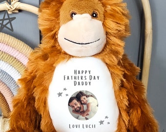 Personalised Fathers Day Gift, Gift For Dad, Gift For Him, Photo Gift, Teddy Bear, Gift For Grandad, First Fathers Day Gift, Dad Gifts