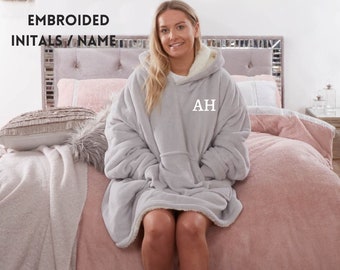 Sudaderas personalizadas para acurrucarse, pijamas personalizados, regalos personalizados, regalos para él y para ella