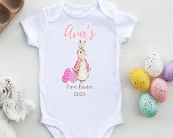 Personalised Easter Baby Vest, Baby Gift, Easter Gift, My First Easter, Personalised Babygrow, 1st Easter, Baby Gifts, Personalized Gifts