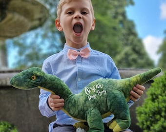 Page Boy Gift, Dinosaur Gifts, Ring Bearer Gift, Personalised Dinosaur, Birthday Gifts, Elephant Gift, Personalised Gift,Wedding Gift